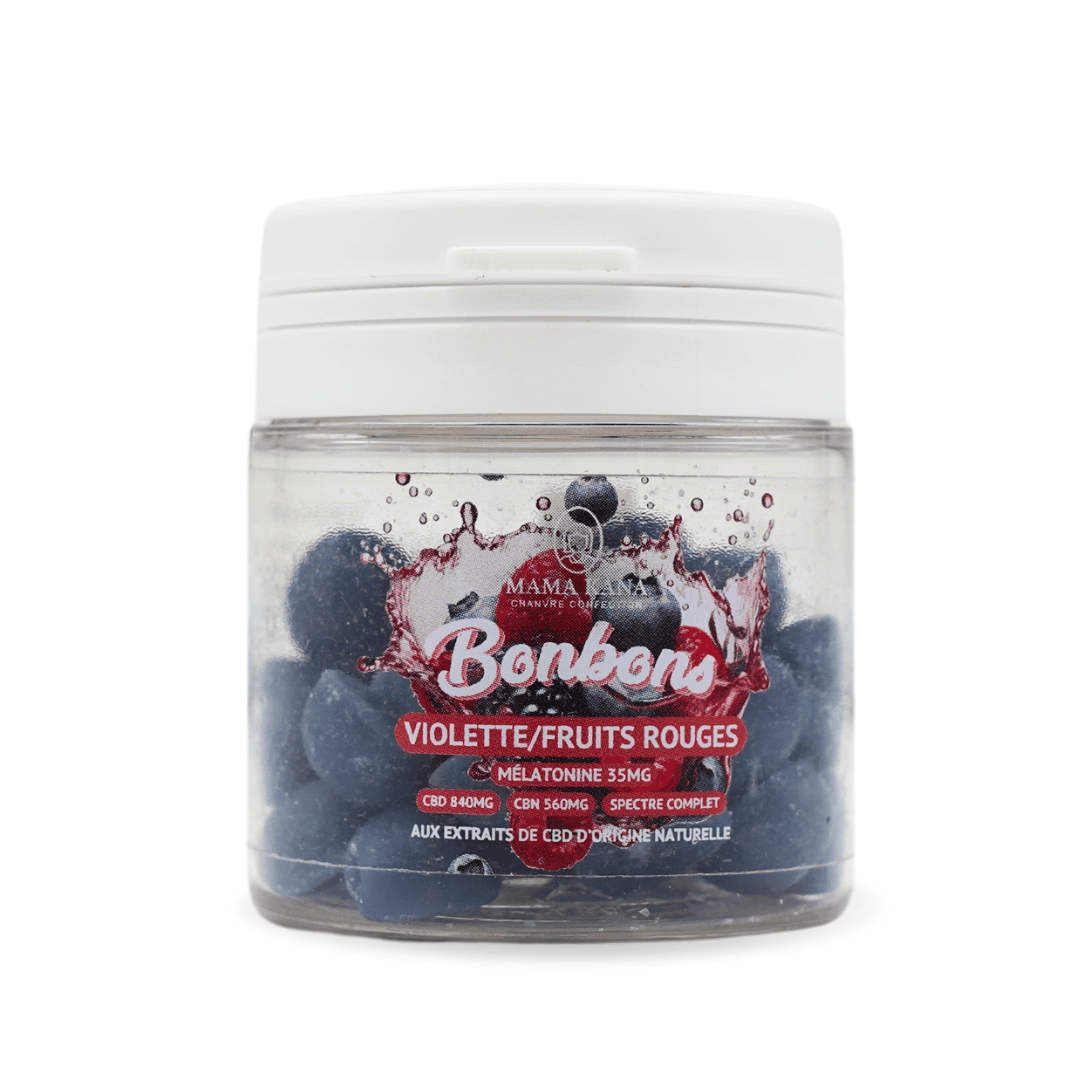 Bonbons CBD – Fruits Rouges — 2 Boites +1 Offerte (23.26€ — visuel issu de l’offre marchande