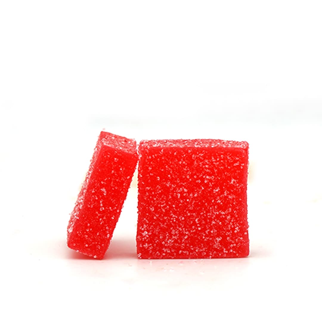 Bonbons CBD __d0__ Et THC __d1__ – Strawberry Kush — visuel issu de l’offre marchande