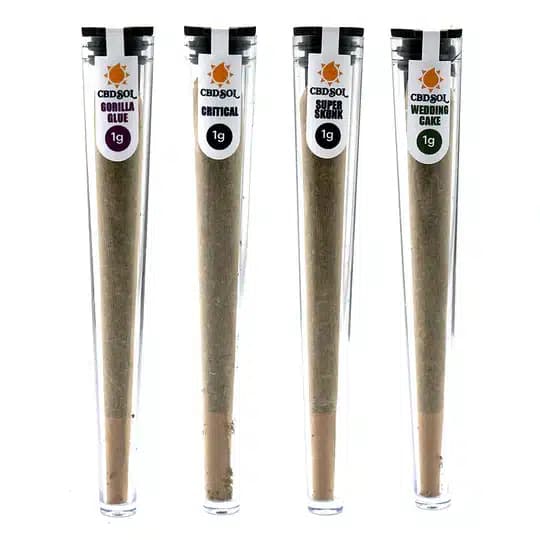 Pack Pre Roll CBD – Cbdsol — Types De Produit — visuel issu de l’offre marchande