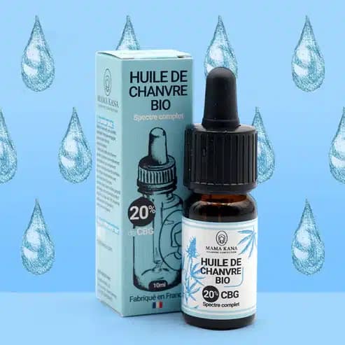 Huile De Chanvre Bio CBG – Mama Kana — Huiles — visuel issu de l’offre marchande
