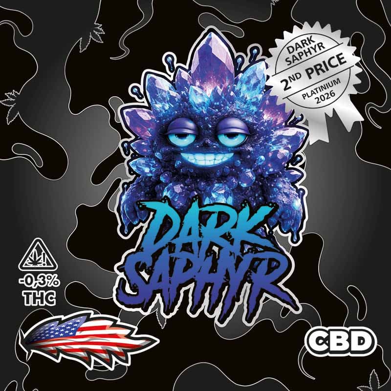Dark Saphyr - Fleurs CBD Premium — visuel issu de l’offre marchande