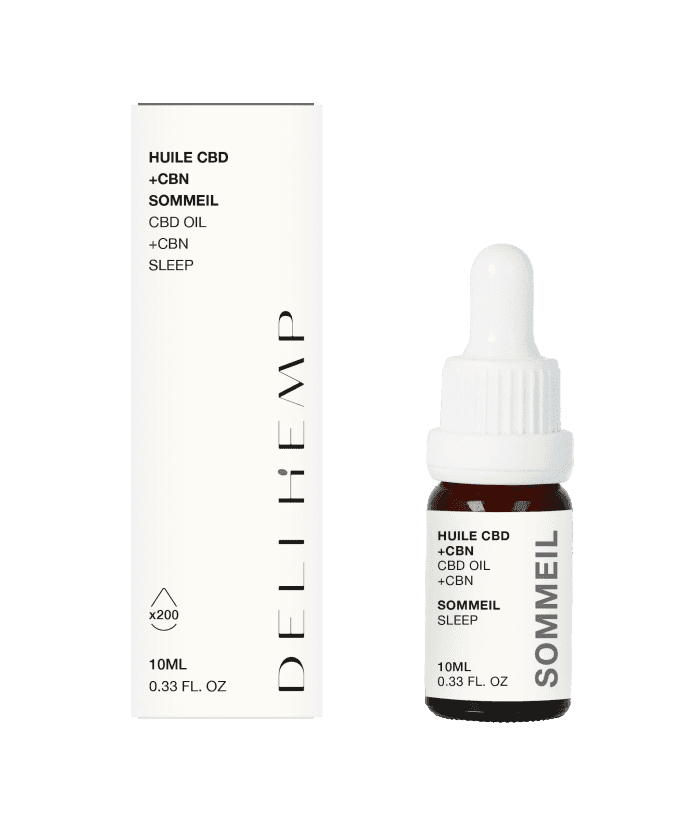 Huile CBD - Melatonine Sommeil — visuel issu de l’offre marchande