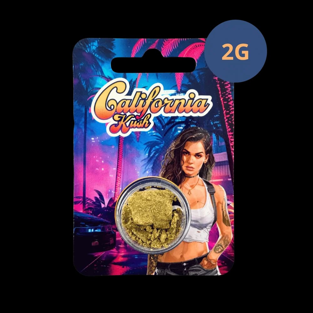 Résine Nouveau Jaune CBD __d0__ California Kush __d1__ — visuel issu de l’offre marchande