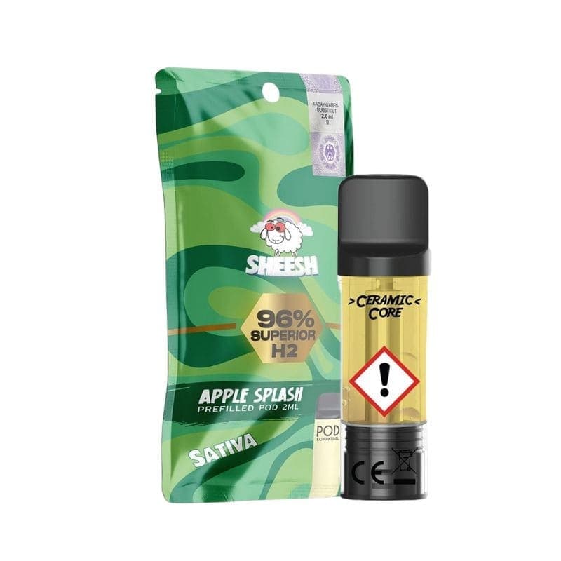 Pod 10-oh-hhc __d0__ "apple Splash" __d1__ - Sheesh — visuel issu de l’offre marchande