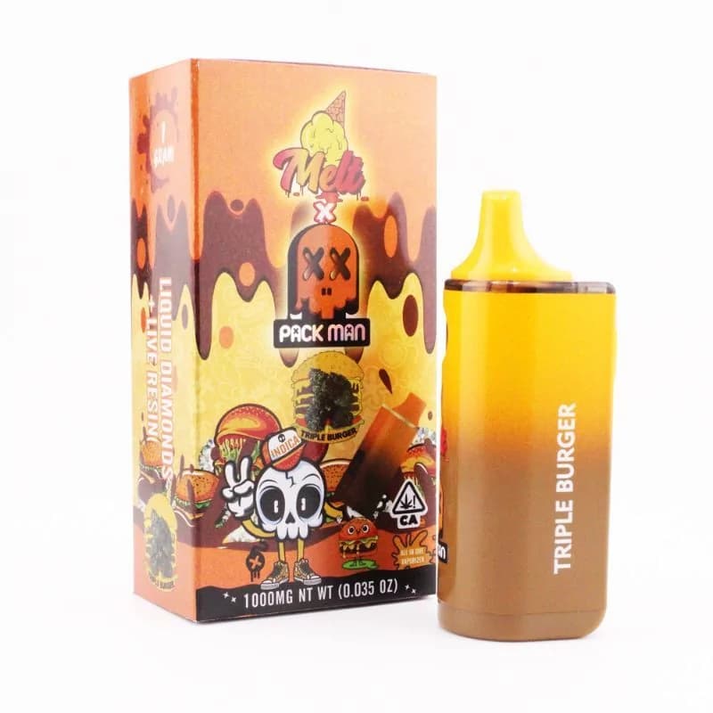 Vape Triple Burger __d0__ – Packman — visuel issu de l’offre marchande