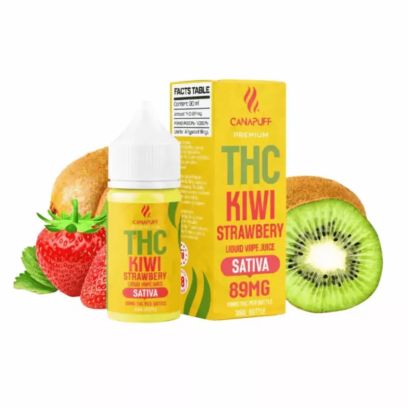 E-liquide Kiwi Strawberry __d0__ – Canapuff — visuel issu de l’offre marchande