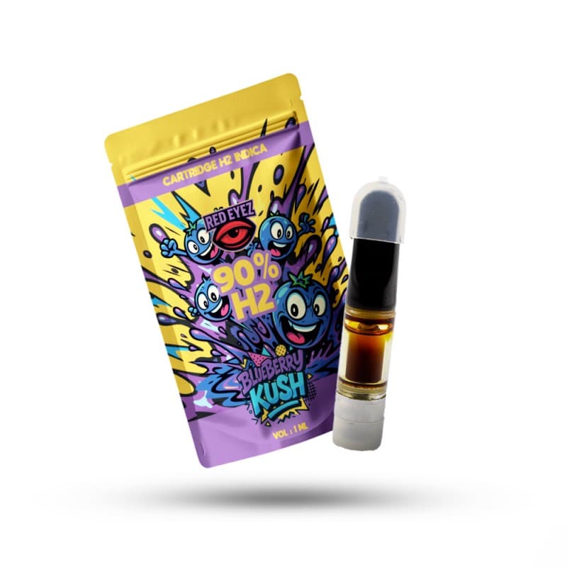Cartouche H2 - Blueberry Kush - Red Eyez — visuel issu de l’offre marchande