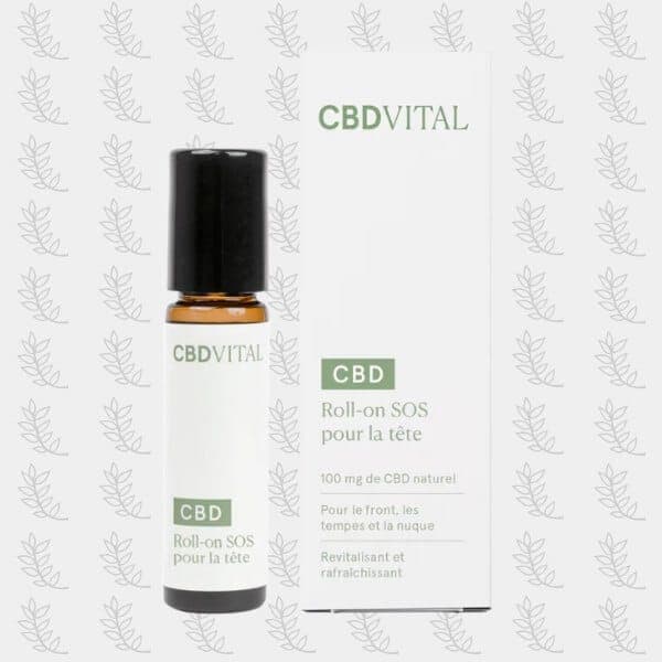 CBD Roll-on Sos Pour La Tête — visuel issu de l’offre marchande