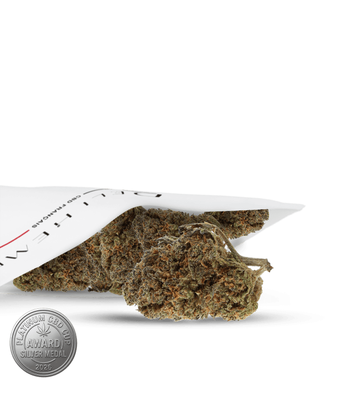 Fleurs CBD - Blueberry Muffin - Greenhouse — __d0__ — visuel issu de l’offre marchande