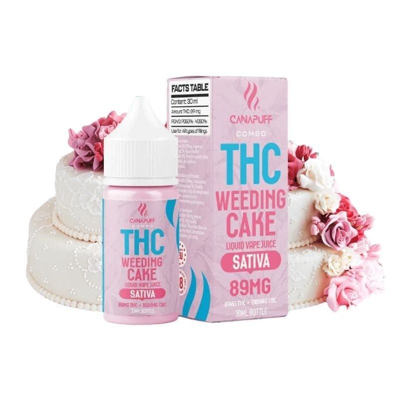 E-liquide Weeding Cake - Canapuff — visuel issu de l’offre marchande
