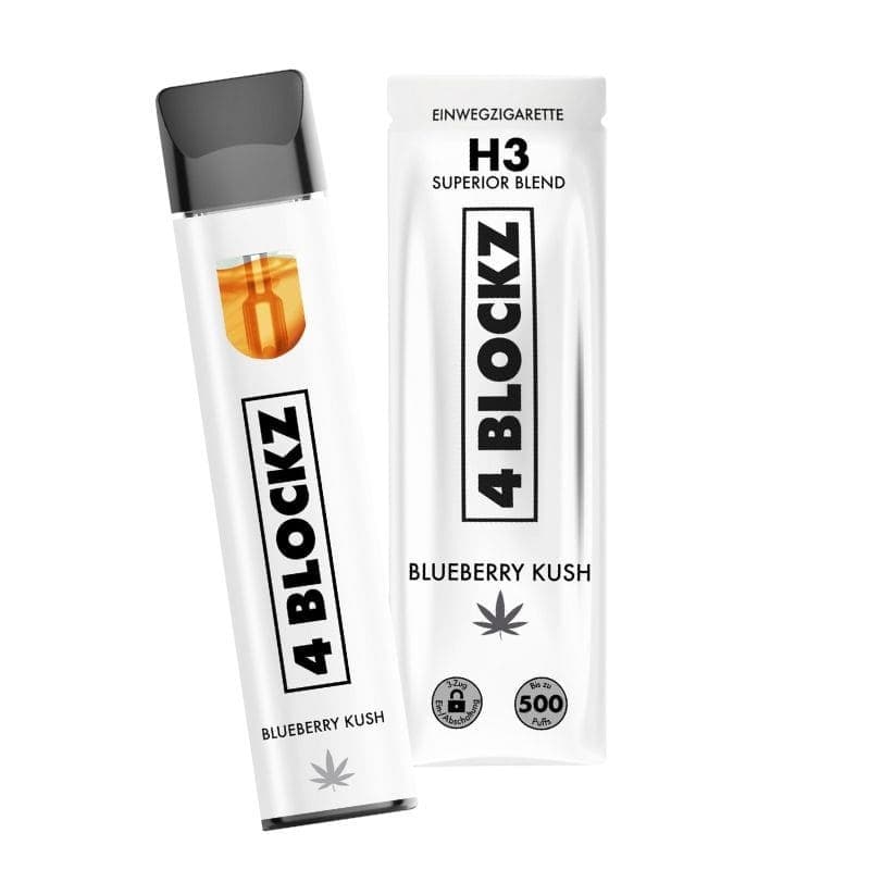 Vape Blueberry Kush - 4 Blockz — visuel issu de l’offre marchande