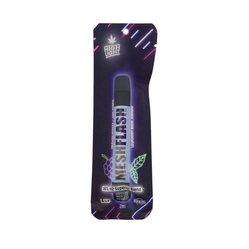 Vape Meshflash Traube Minze - High Light — visuel issu de l’offre marchande