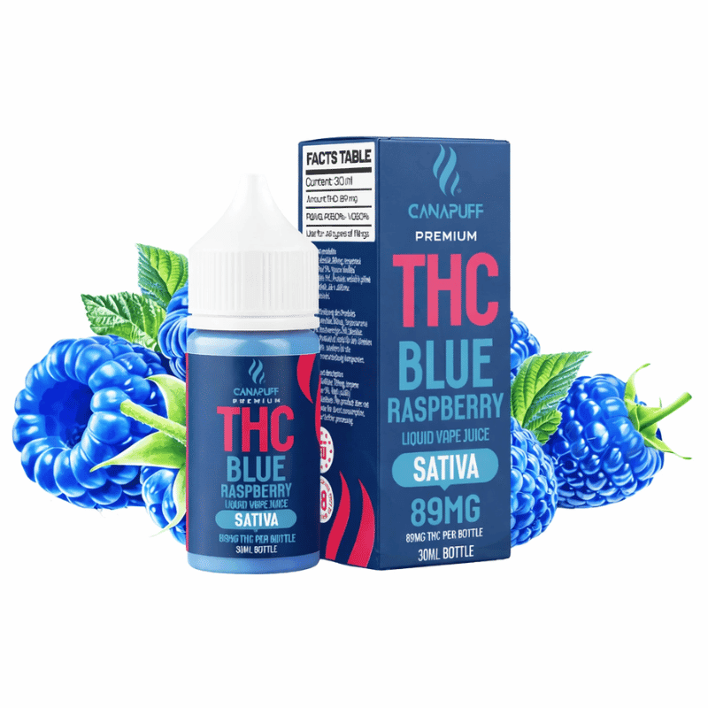E-liquide Blue Raspberry __d0__ - Canapuff — visuel issu de l’offre marchande